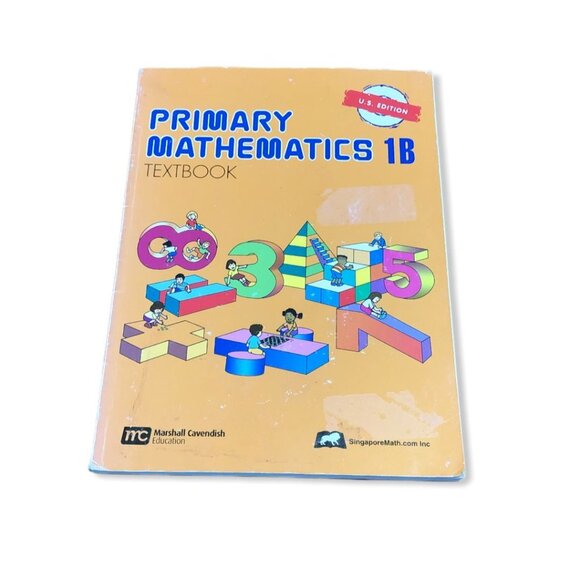 Primary Mathematics 1B Textbook U.S. Edition (Trade Paperback) Homeschool 2009 - Picture 1 of 2
